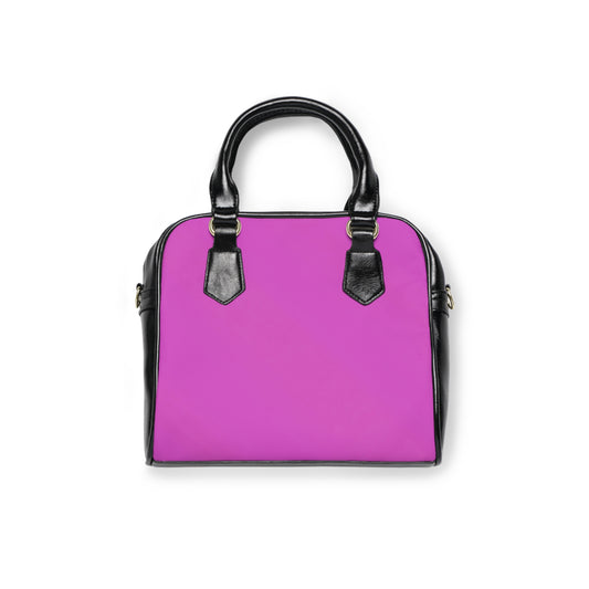 Bobbie:  Chic Fuscia pink Shoulder Handbag - Stylish Accessory for Every Occasion