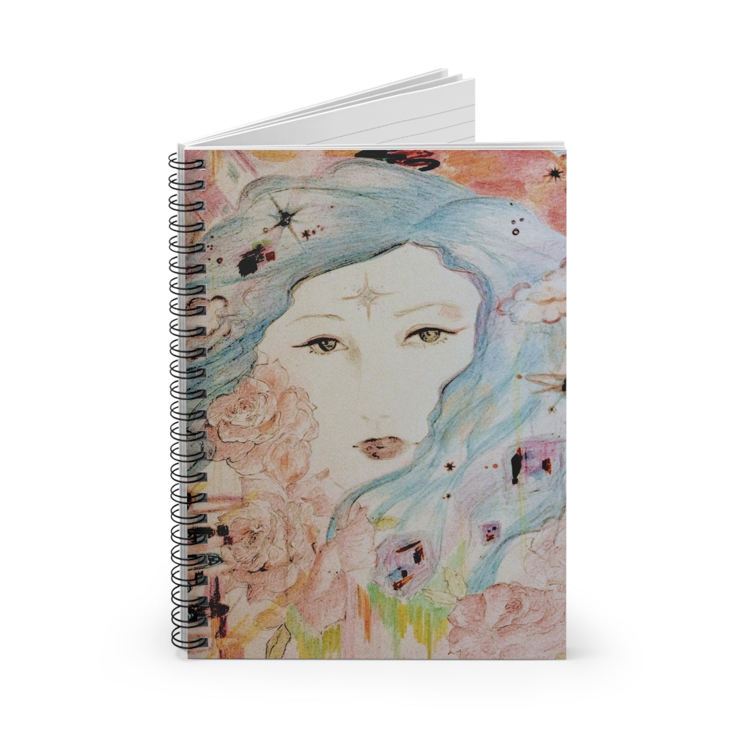 Beautiful Priestess:  Spiral Notebook - Ruled Line