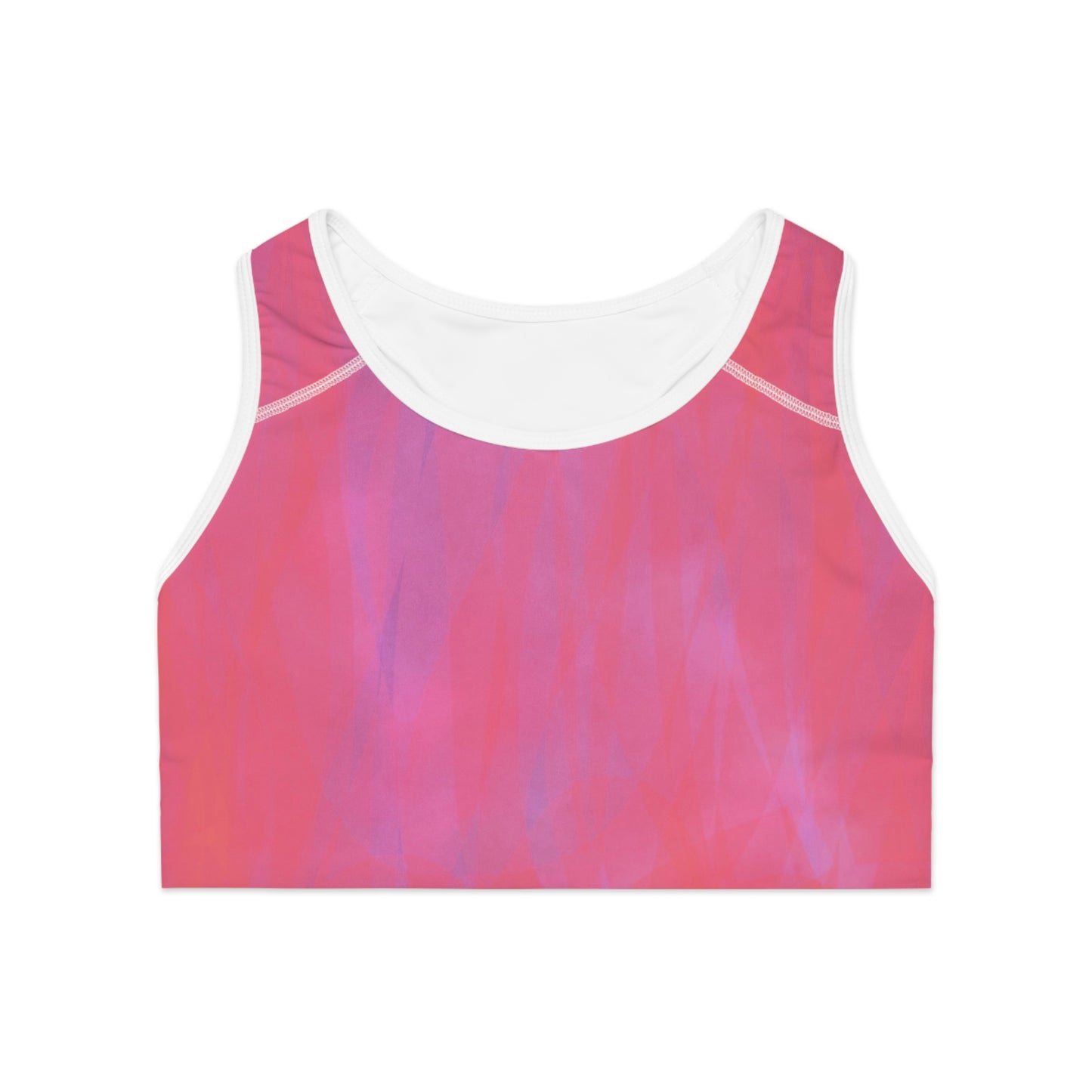 Aphrodite I:  WH Trim Sunset Bliss Sports Bra - Comfortable Activewear for Yoga & Fitness