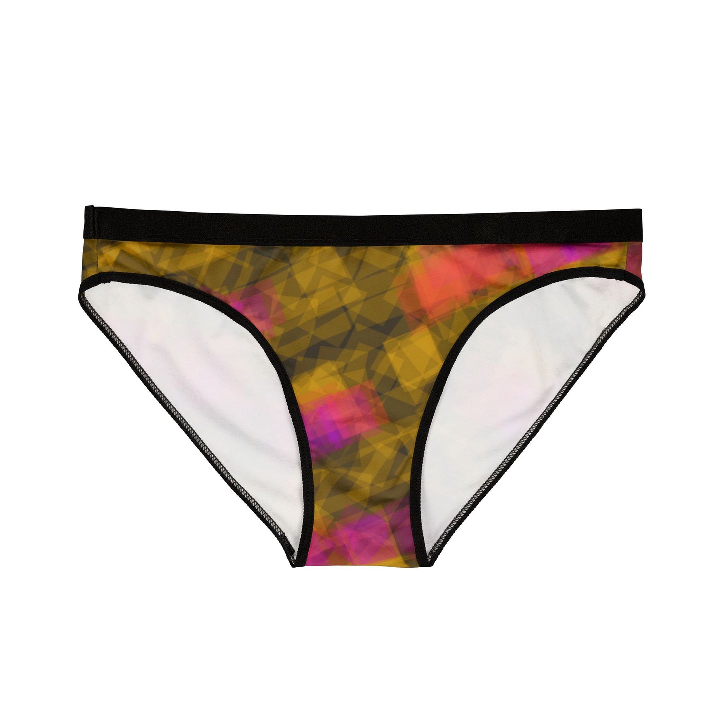 Bom:  Trendy Women's Underwear with Vibrant Geometric Design