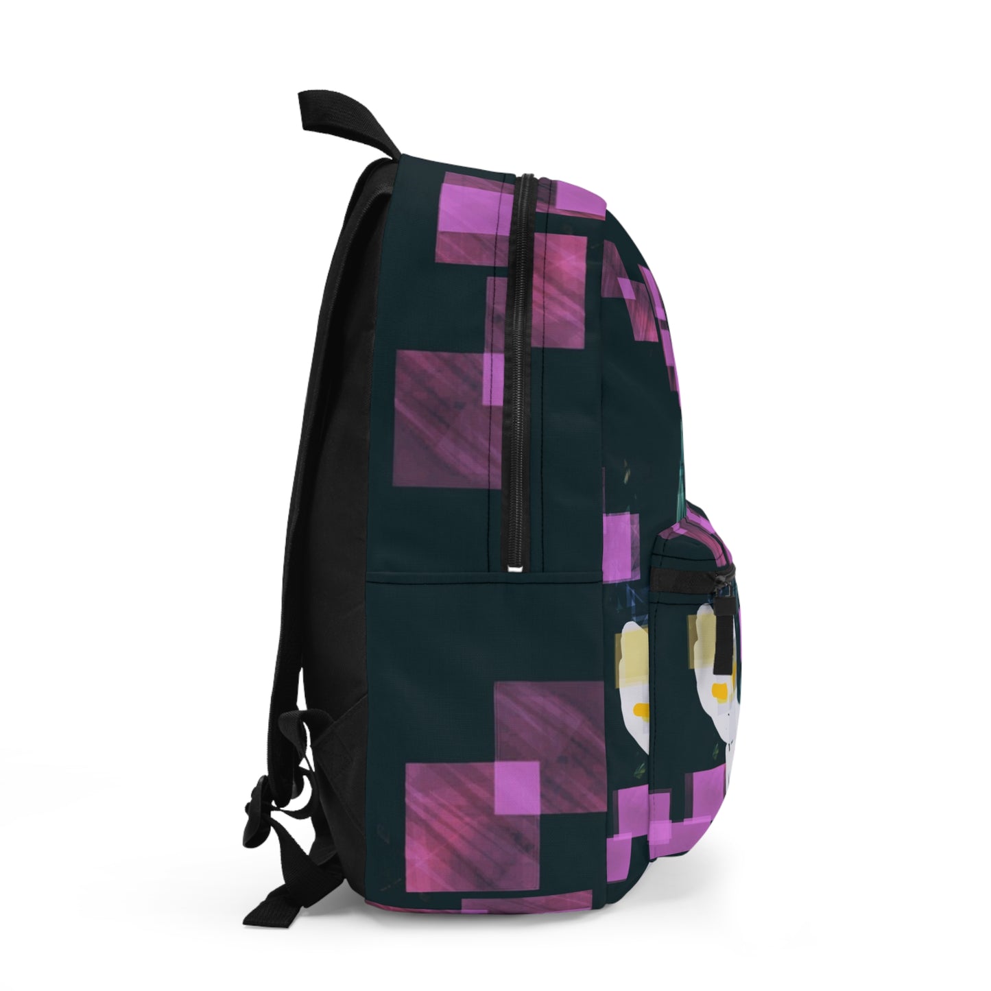 The Kind Kat:  Beloved Kat Abstract Backpack - Stylish & Functional