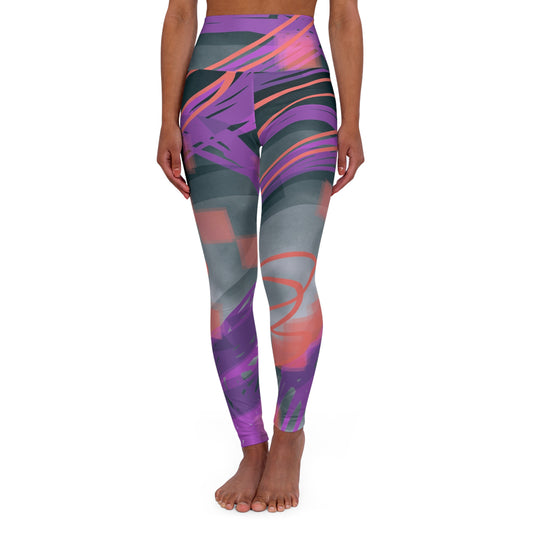 Mel: High Waisted Leggings - Colorful Activewear for Fitness, Gym, Dance, or Leisure, Stylish Streetwear, Comfortable Workout [...]