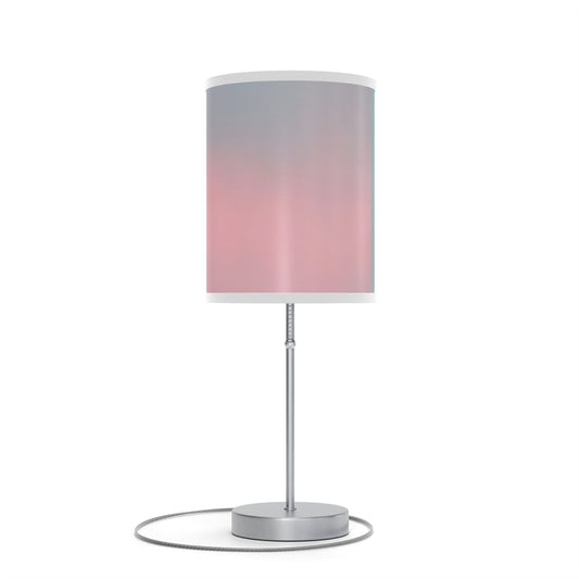 Charlotte: (WH Trim) Modern Table Lamp with Multi Pastel Color Shade - Adjustable Brightness