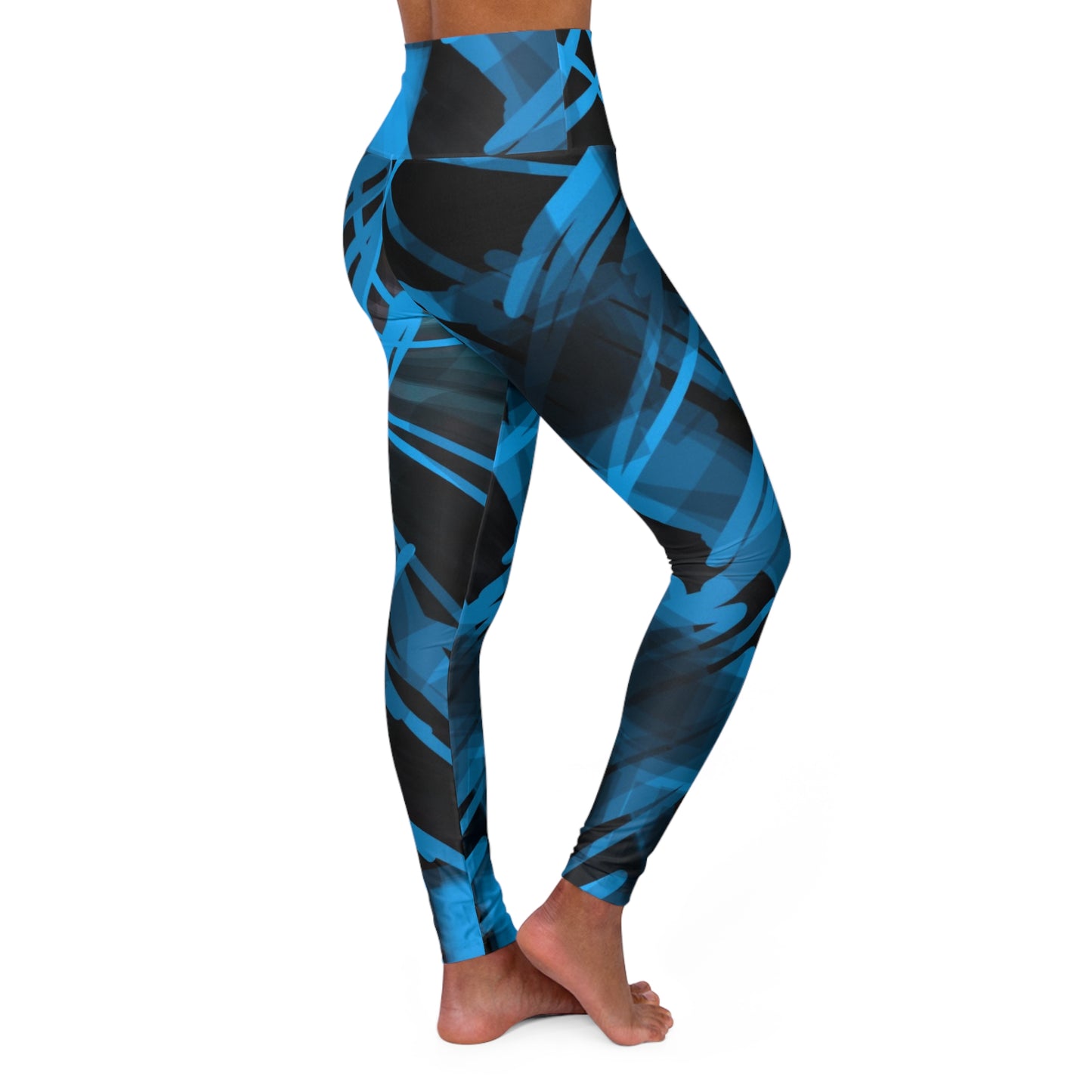 Goodie: Vibrant High Waisted Leggings, Fitness Apparel, Workout Gear, Activewear, Streetwear, Sports Leggings, Dancewear