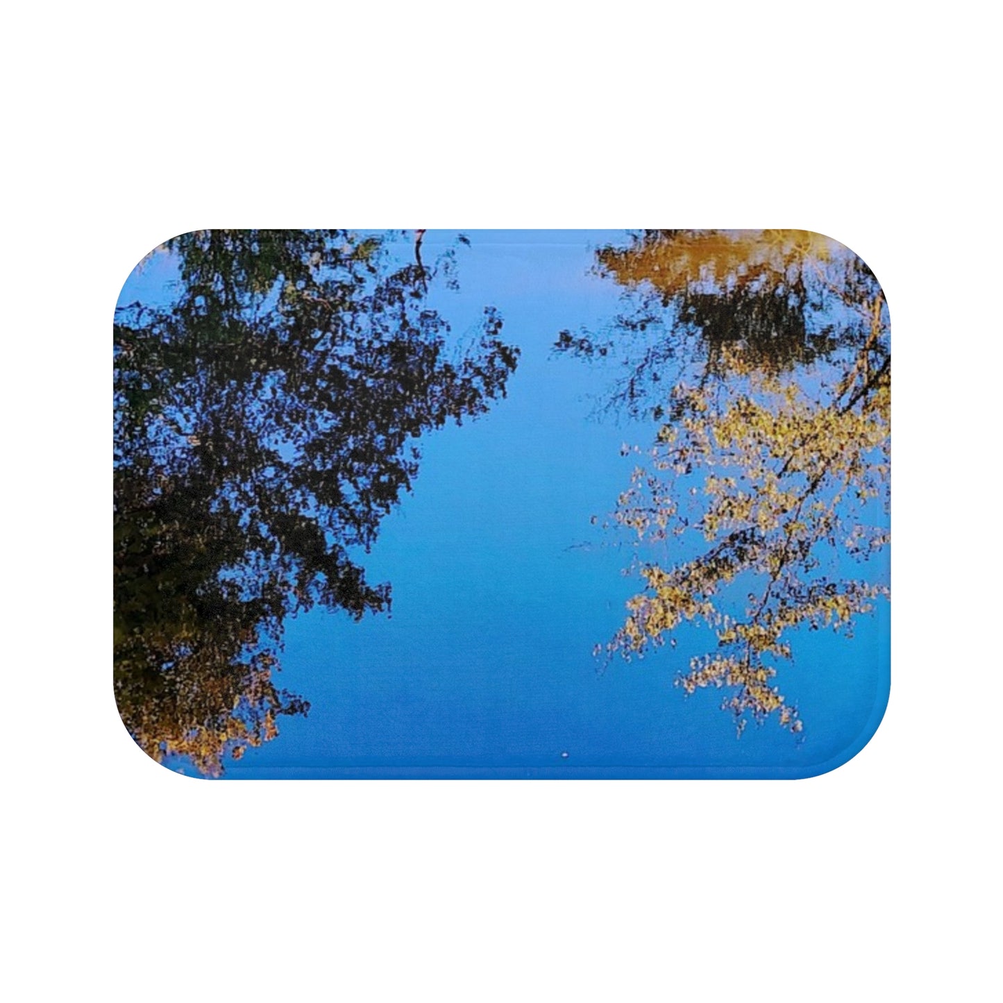 Fall Creek: (24"x17") Tranquil Nature Bathmat - Relaxing Home Decor, Spa Gift, Bathroom Accessory, Cozy Vibes, Nature Lover's Gift