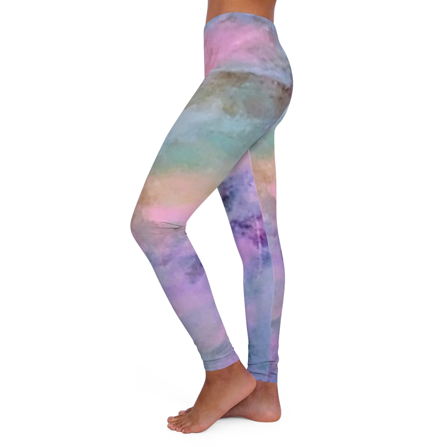 Peace & Luv:  Women's Casual Spandex Leggings (AOP)