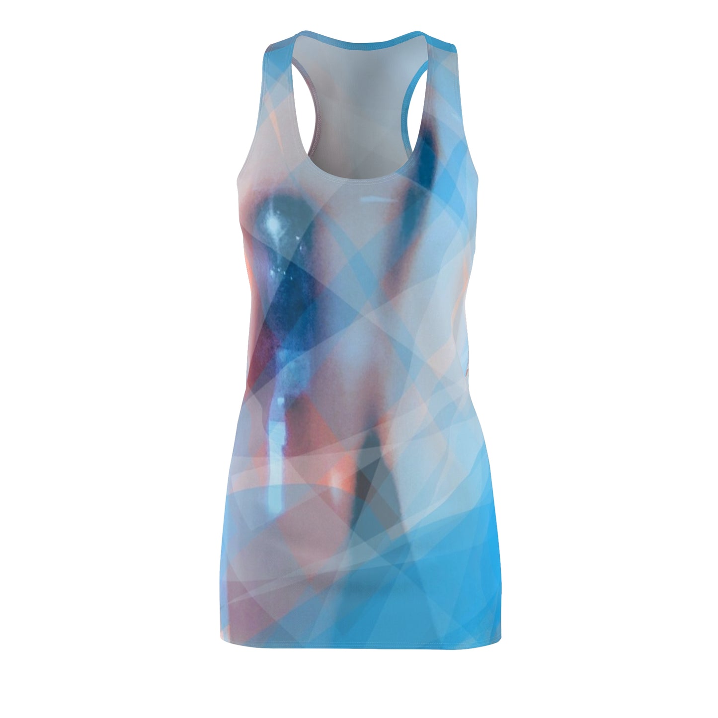 Cool Cool: Women's Cut & Sew Racerback Dress (AOP)