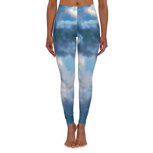 Break Of Day:  Women's Casual Spandex Leggings (AOP)