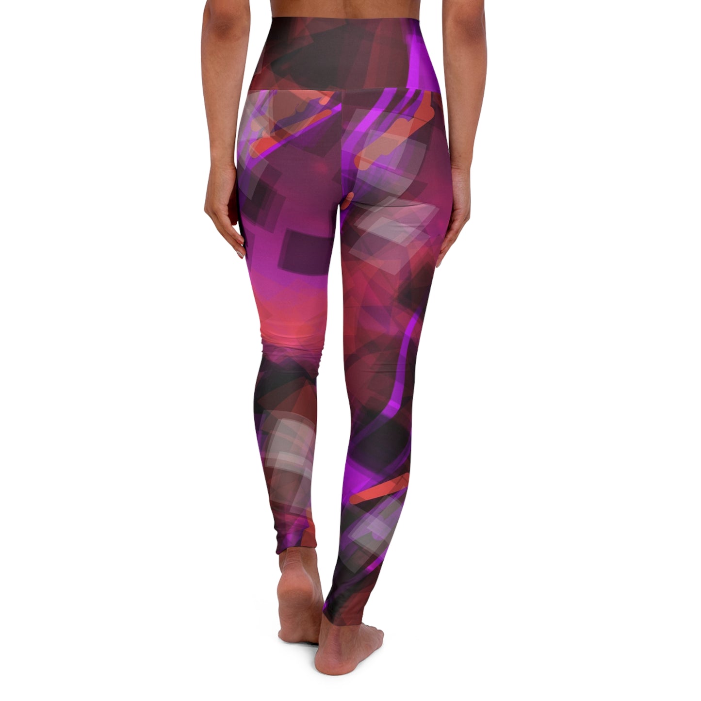 Bo:  Vibrant High Waisted Leggings - Stylish Activewear for Fitness and Wellness, Casual Chic Streetwear