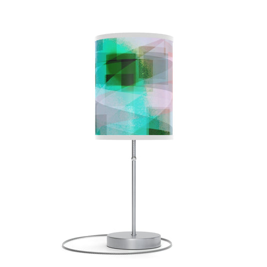 Synergy: WH Trim; Modern Abstract Table Lamp, Decorative Lighting, Home Decor, Bohemian Style, Personalized Gift, Bedroom Accent