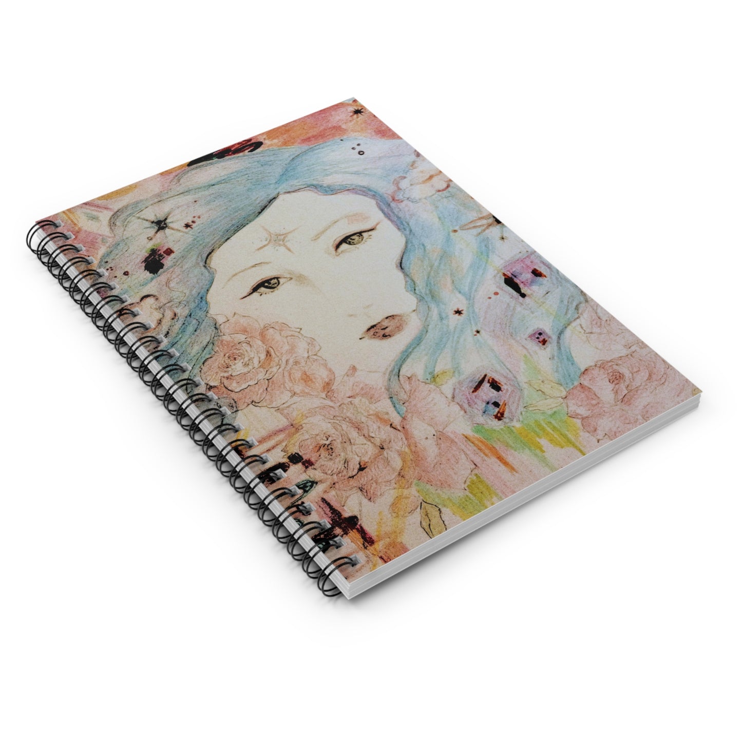 Beautiful Priestess:  Spiral Notebook - Ruled Line