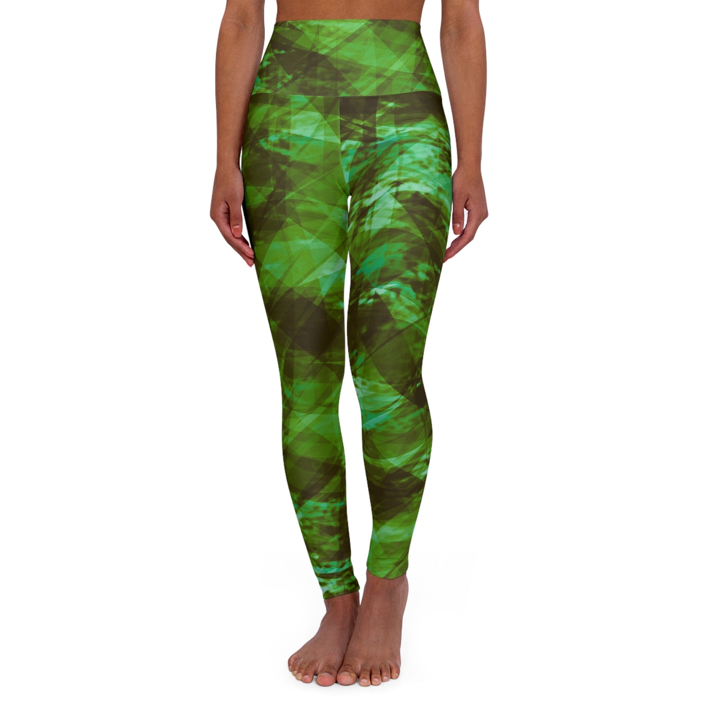Green River: High Waisted Leggings - Stylish Comfort, Fitness, Dance and Everyday Wear, Activewear, Streetwear, Exercise Gear