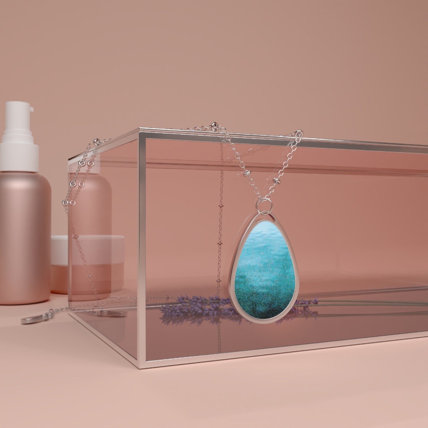 Jewel: Jewel Nature Beauty Vibes - Spiritual Art Pendant - Romance of Nature