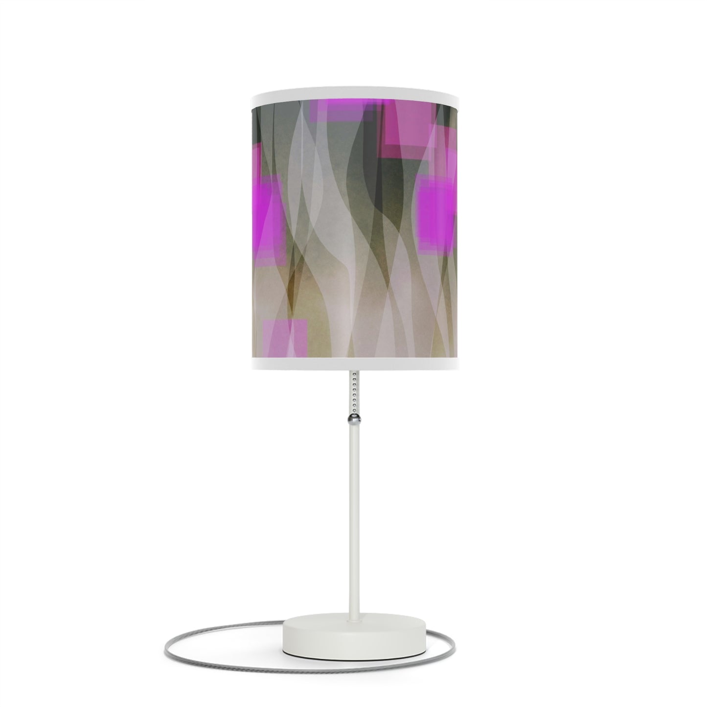 Josephine:  Modern Table Lamp, Bedroom Decor, Nightstand Lighting, Home Accent, Pink Abstract Design, Warm Atmosphere, Gift for Her