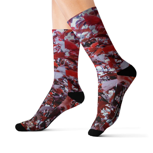 Garnet:  Sublimation Socks