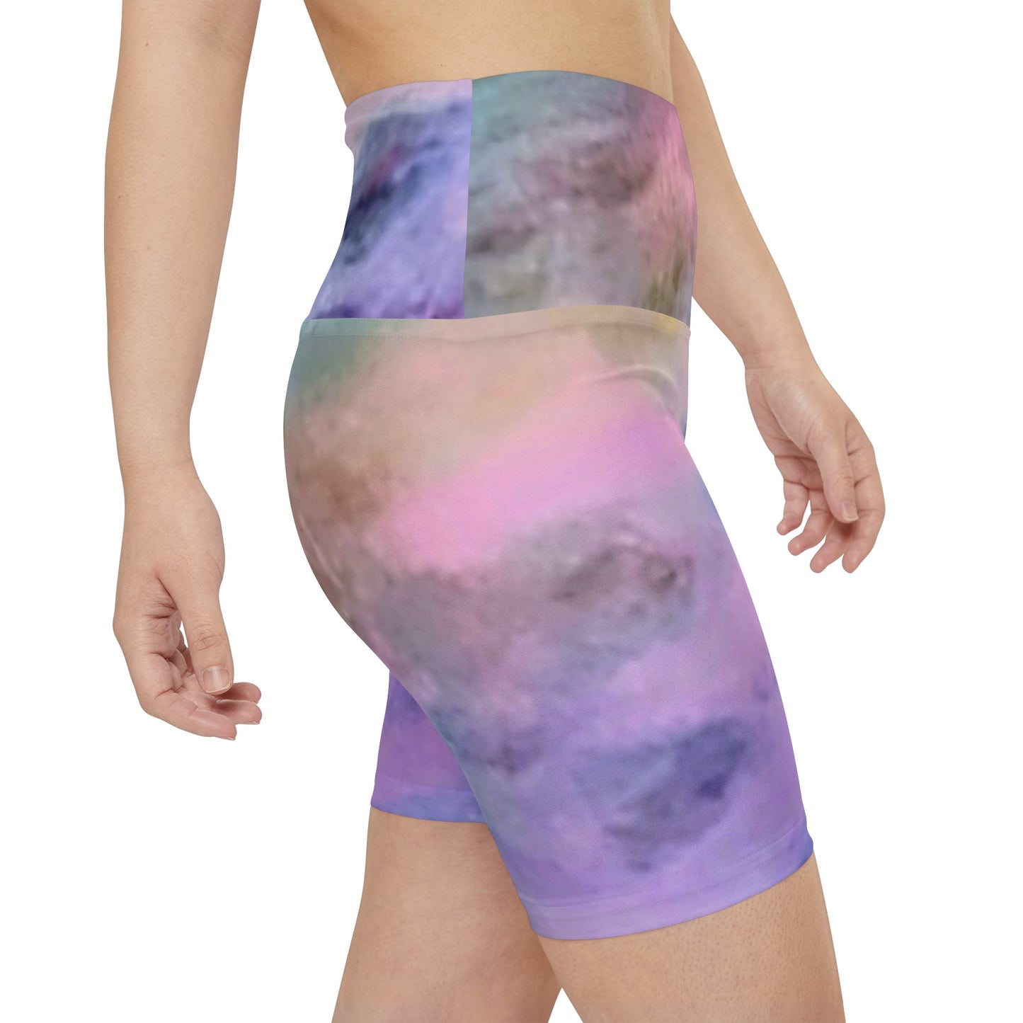 Peace & Luv:  Women's Workout Shorts (AOP)