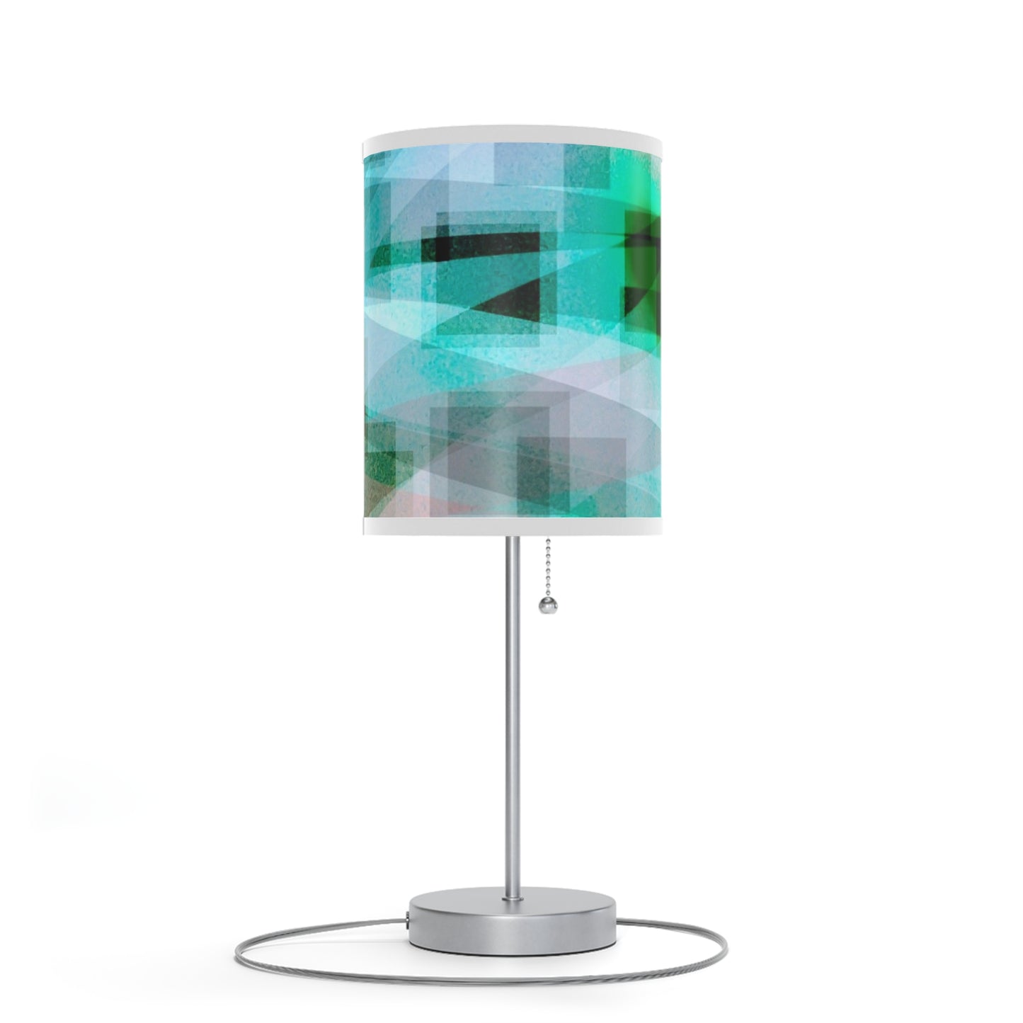 Synergy: WH Trim; Modern Abstract Table Lamp, Decorative Lighting, Home Decor, Bohemian Style, Personalized Gift, Bedroom Accent