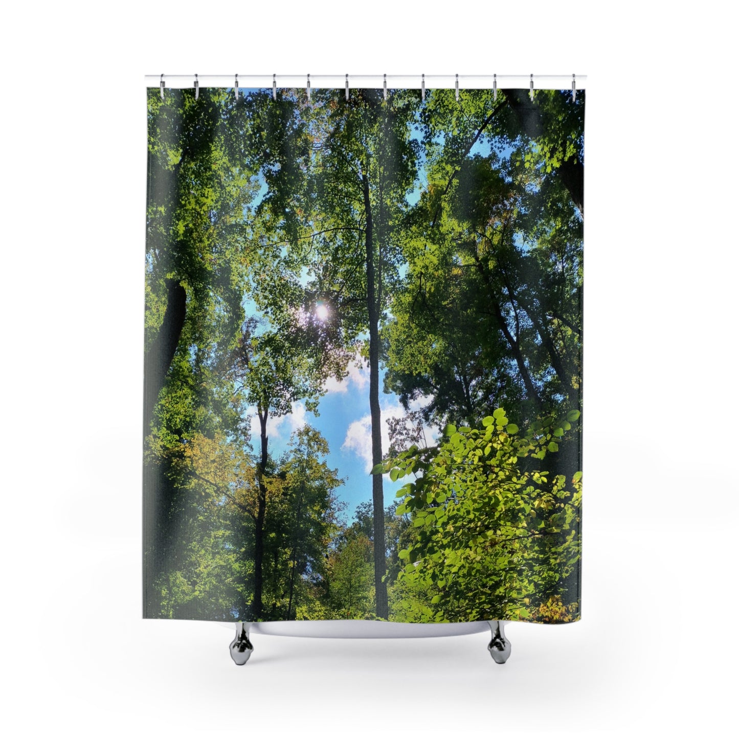 Gorgeous Greens:  Shower Curtains