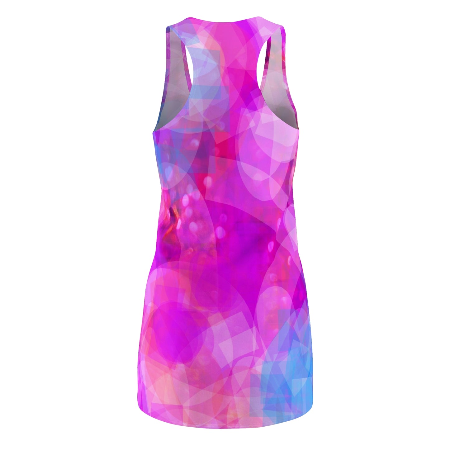 Ula:  Women's Cut & Sew Racerback Dress (AOP)