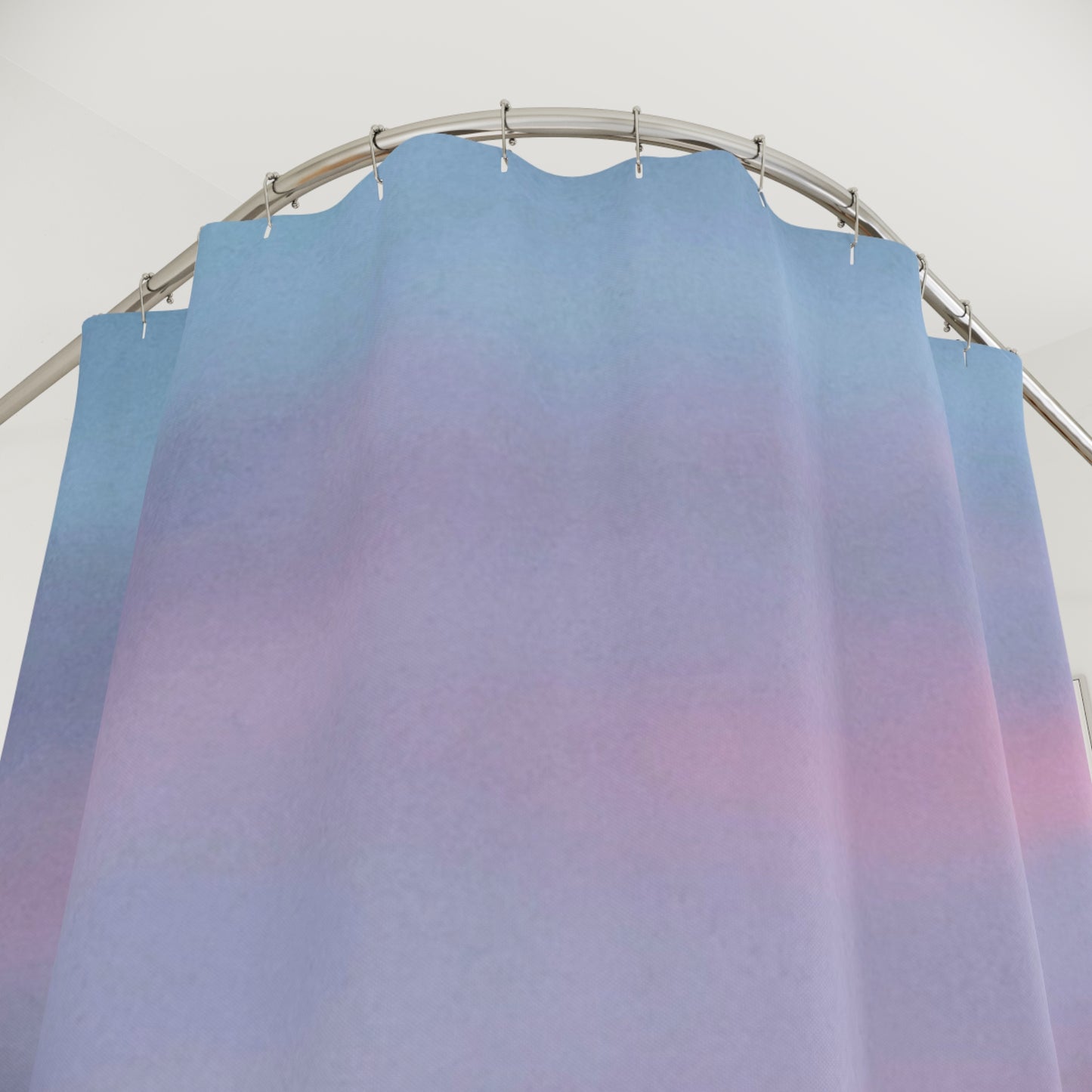 Soothing Sky: Polyester Shower Curtain