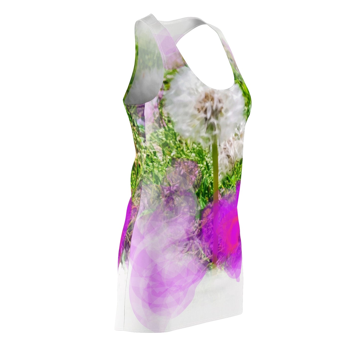 Luvvy Duvvy:  Women's Cut & Sew Racerback Dress (AOP)