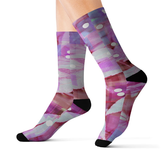 Maple Wine:  Sublimation Socks