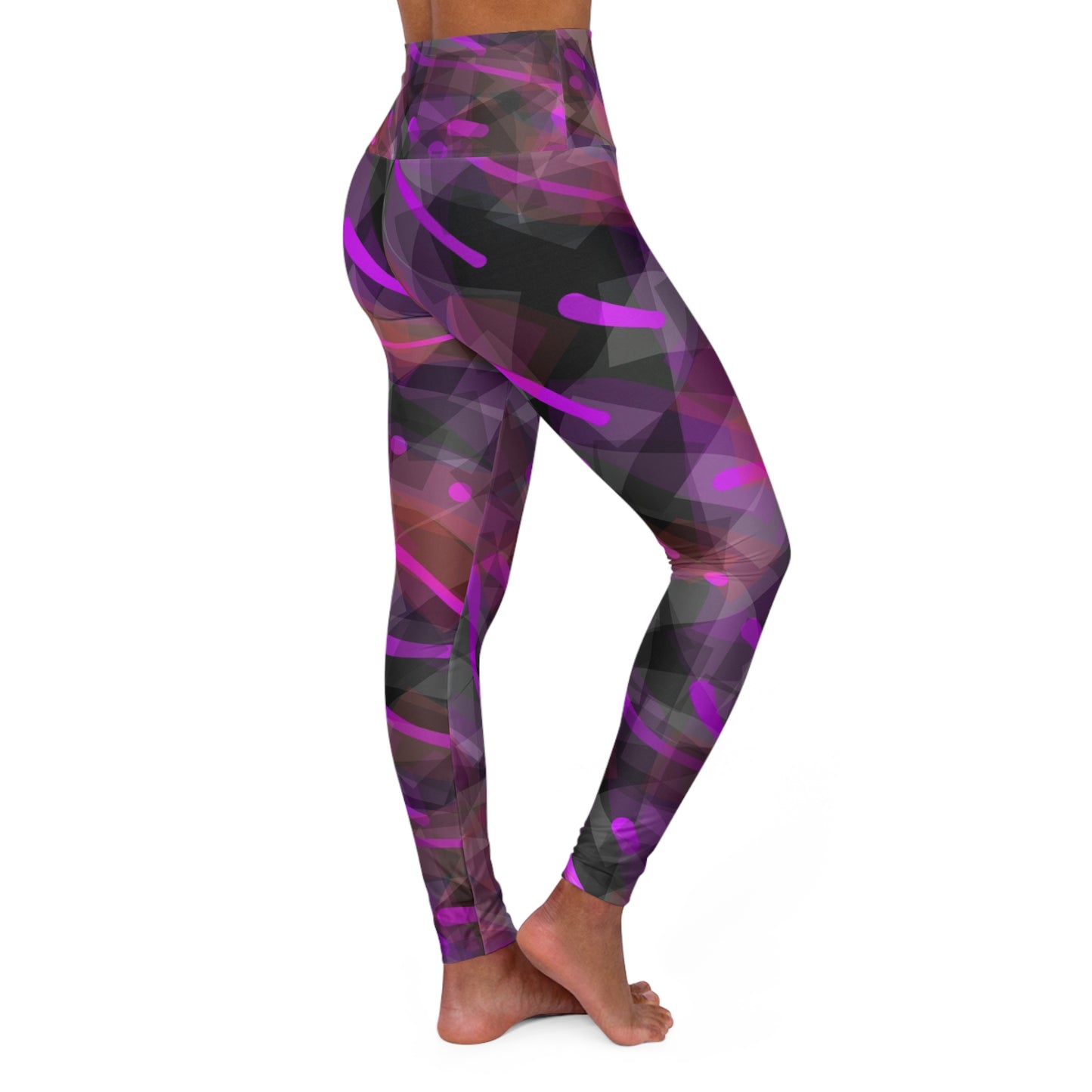 Classy Joint:  Stylish High Waisted Yoga Leggings - Colorful Activewear for Fitness Lovers, Gym Leggings, Streetwear, Dance Pants, Workout Tights, Comfy Leggings