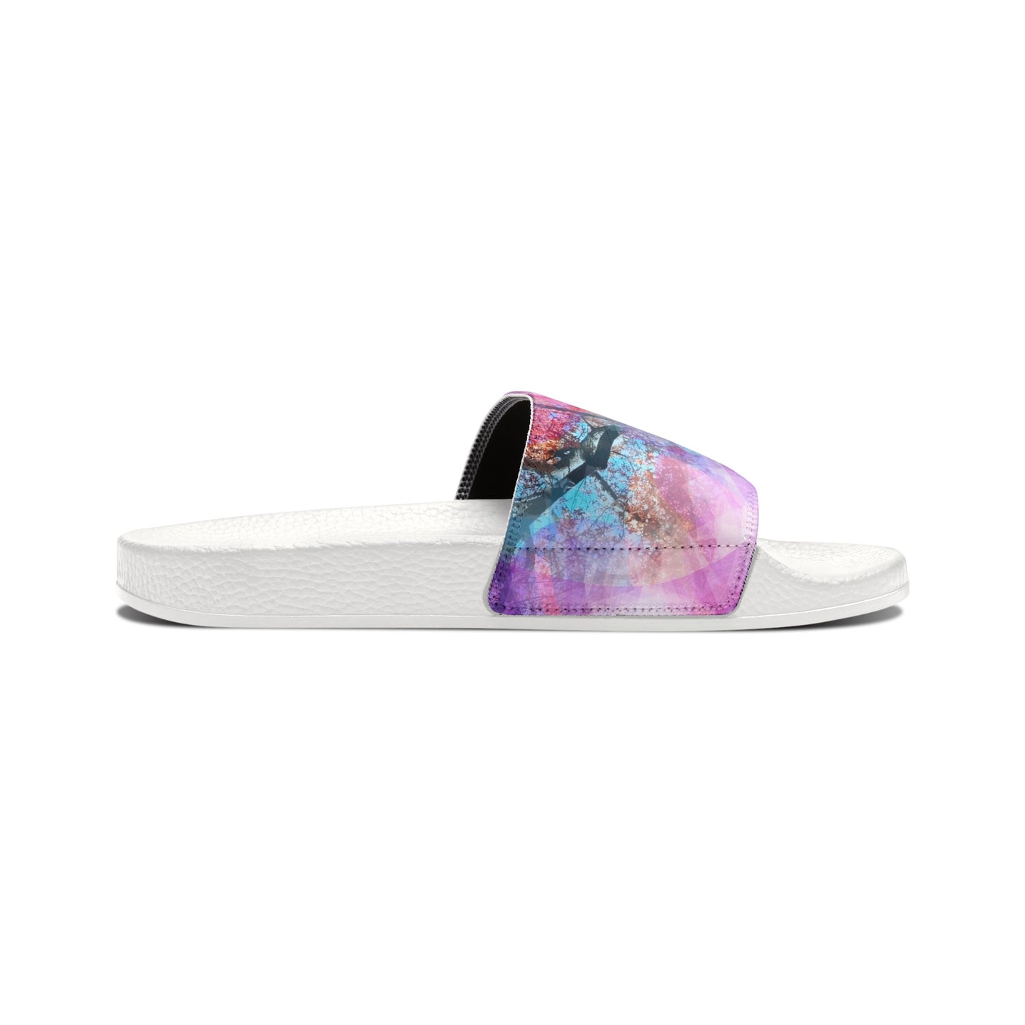 Aura:  Youth PU Slide Sandals