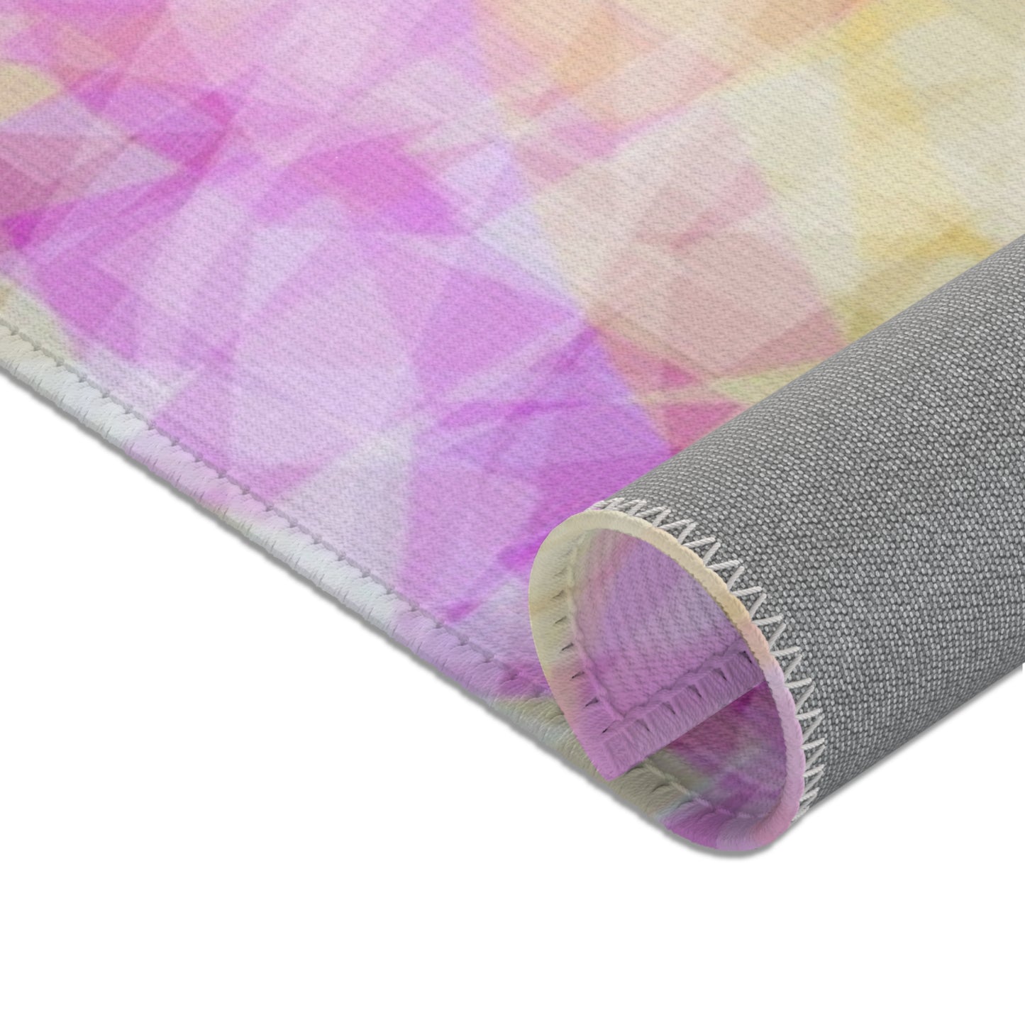 Sweetness & Decency:  24"x36" Pastel Abstract Area Rug for Soft, Cozy Spaces, Boho Home Decor, Living Room, Bedroom, Aesthetic Gift, Floor Mat