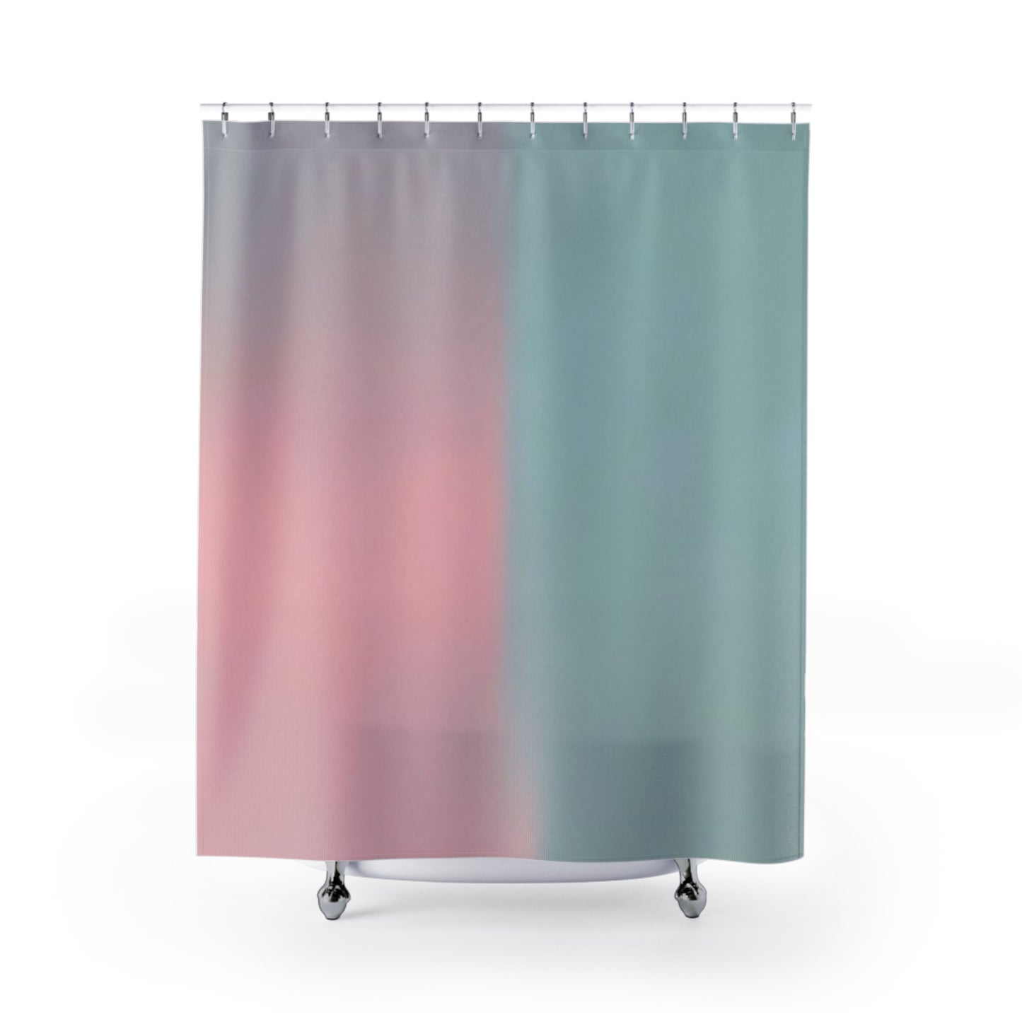Charlotte: Ombre Shower Curtain - Elegant Gradient Design for Chic Bathrooms