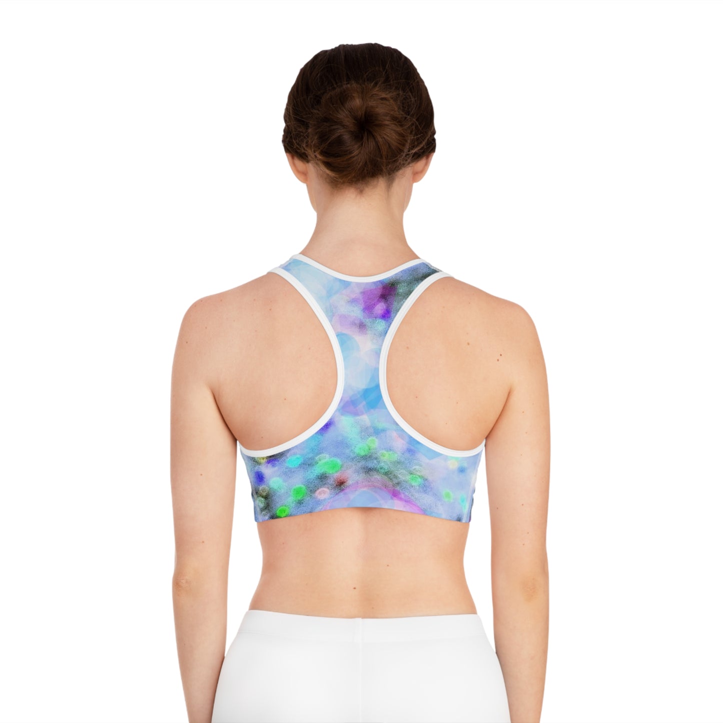 Mystic Pool:  Sports Bra (AOP)