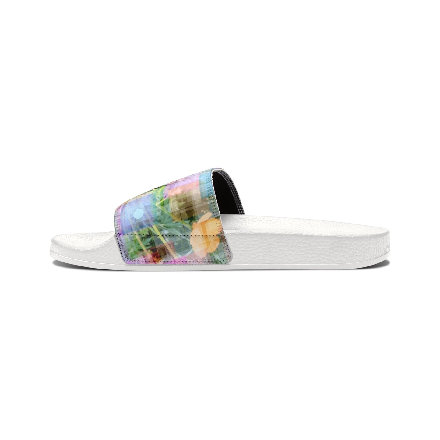 Buttercup feelings:  Youth PU Slide Sandals