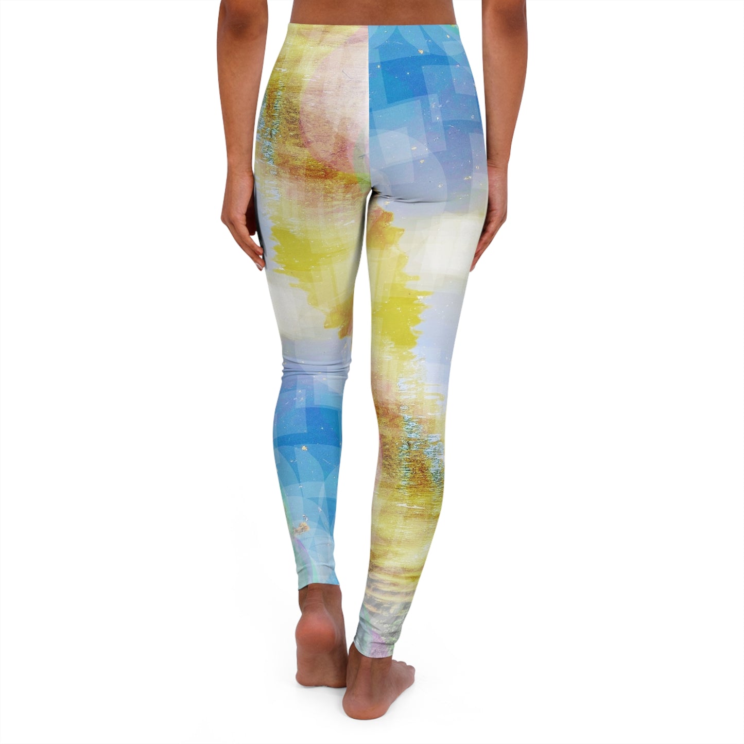 Glimmering:  Women's Casual Spandex Leggings (AOP)