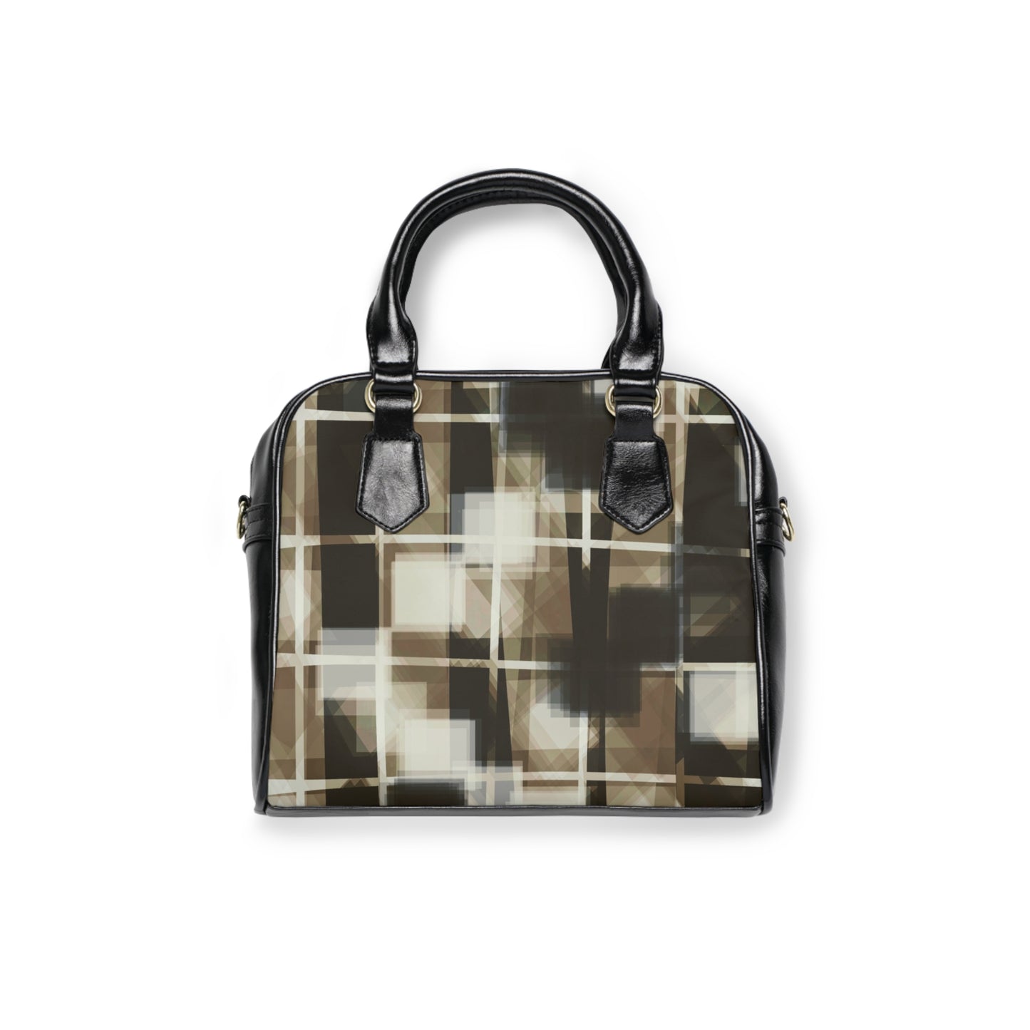 Jackie:  Modern Geometric Shoulder Handbag - Stylish & Versatile Tote for Everyday Use