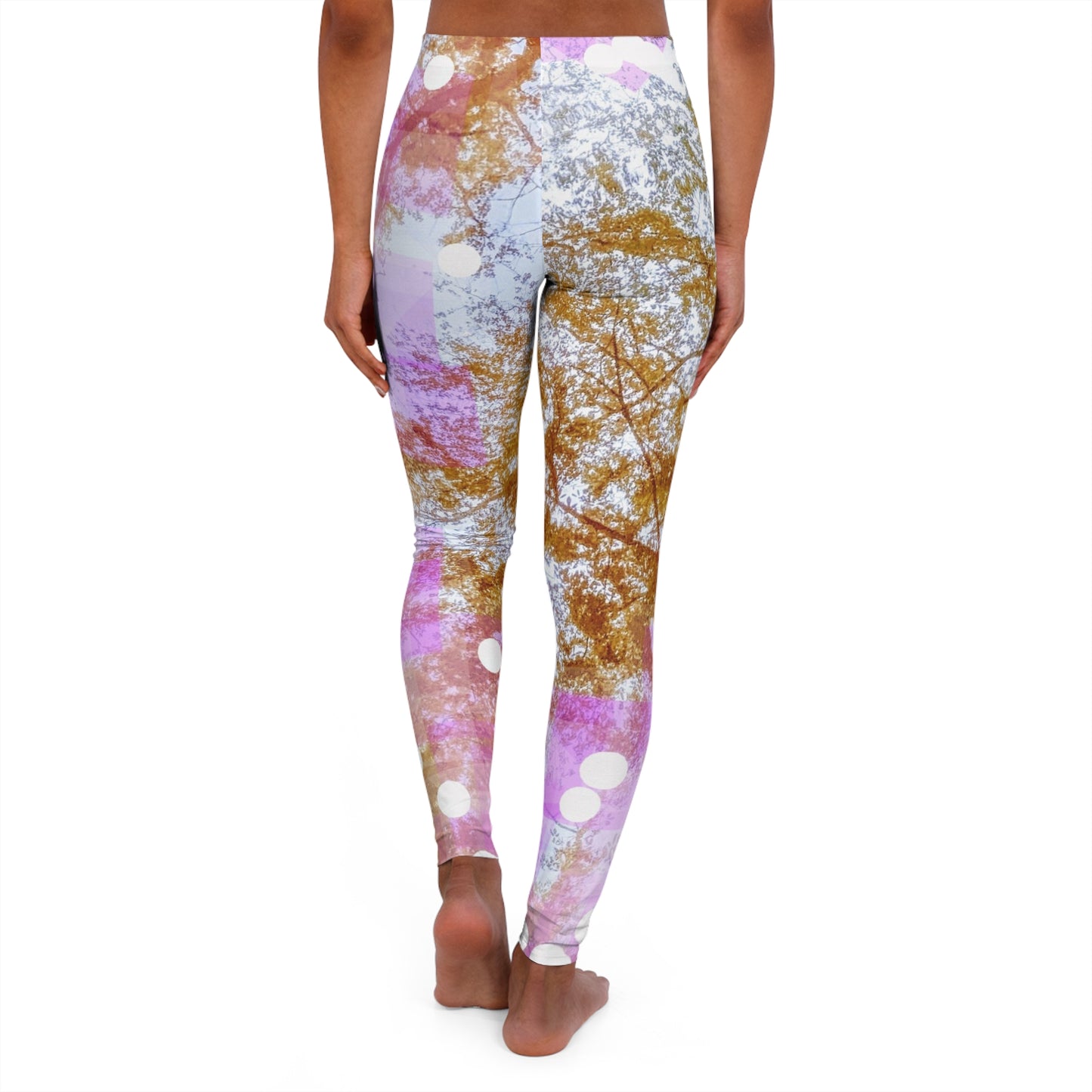 Auburn:  Women's Casual Spandex Leggings (AOP)