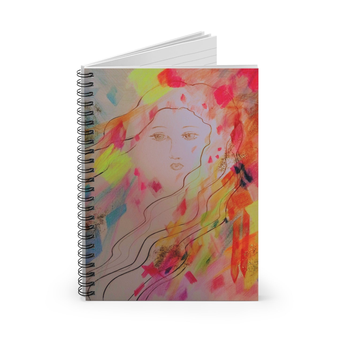 Angel Friend:  Spiral Notebook - Ruled Line