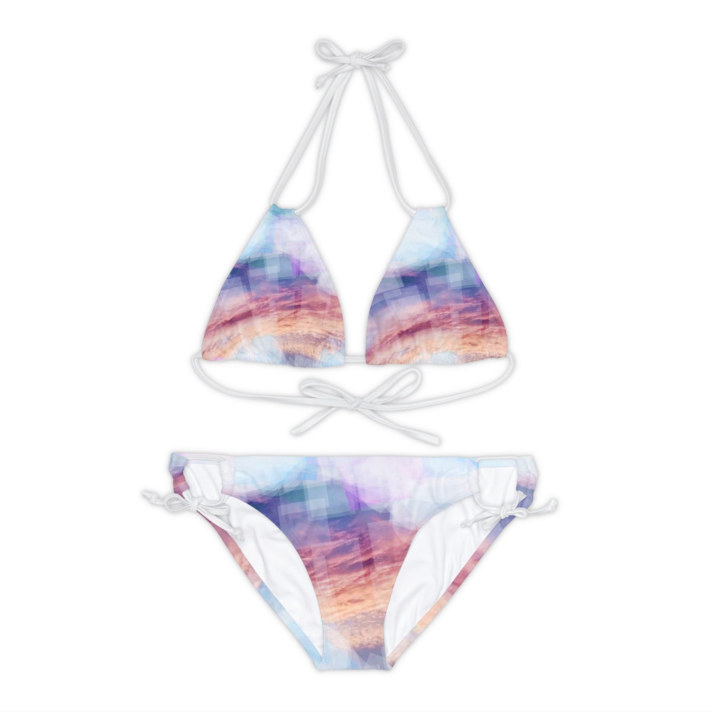 Andromeda:  Strappy Bikini Set (AOP)