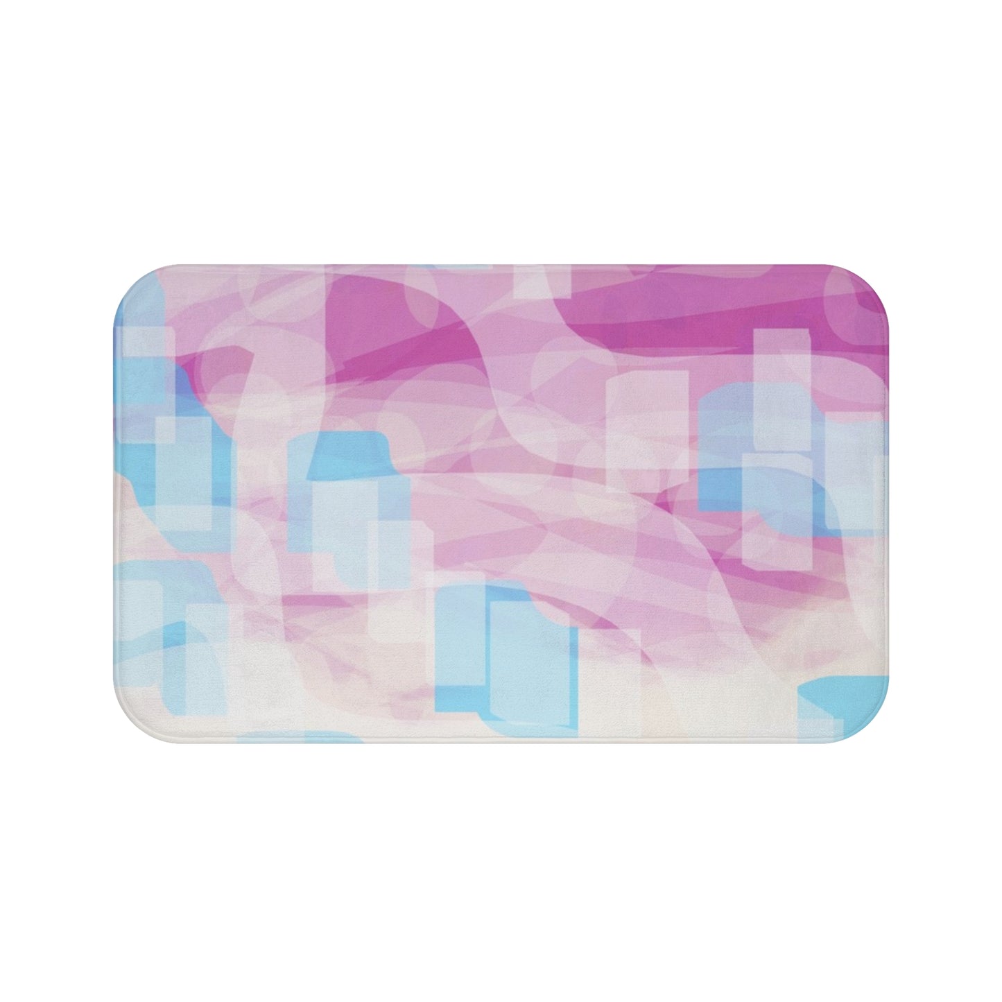 Lyra: (34"x21") Soothing Abstract Art Bathmat for Serene Bathrooms, Soft and Cozy Home Decor, Gift for Housewarming, Bathroom Rug, Bathroom Accessories