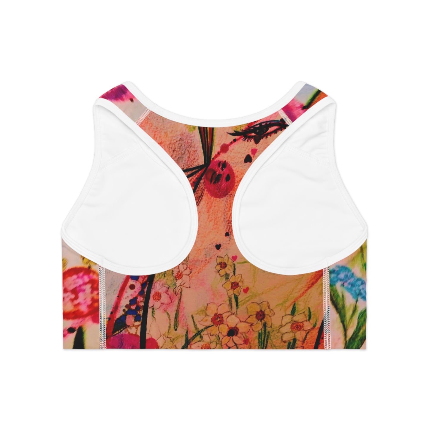 Katty's Garden:  Sports Bra (AOP)