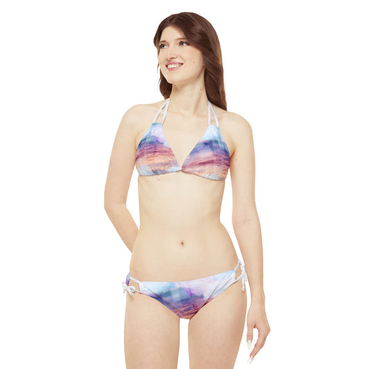 Andromeda:  Strappy Bikini Set (AOP)