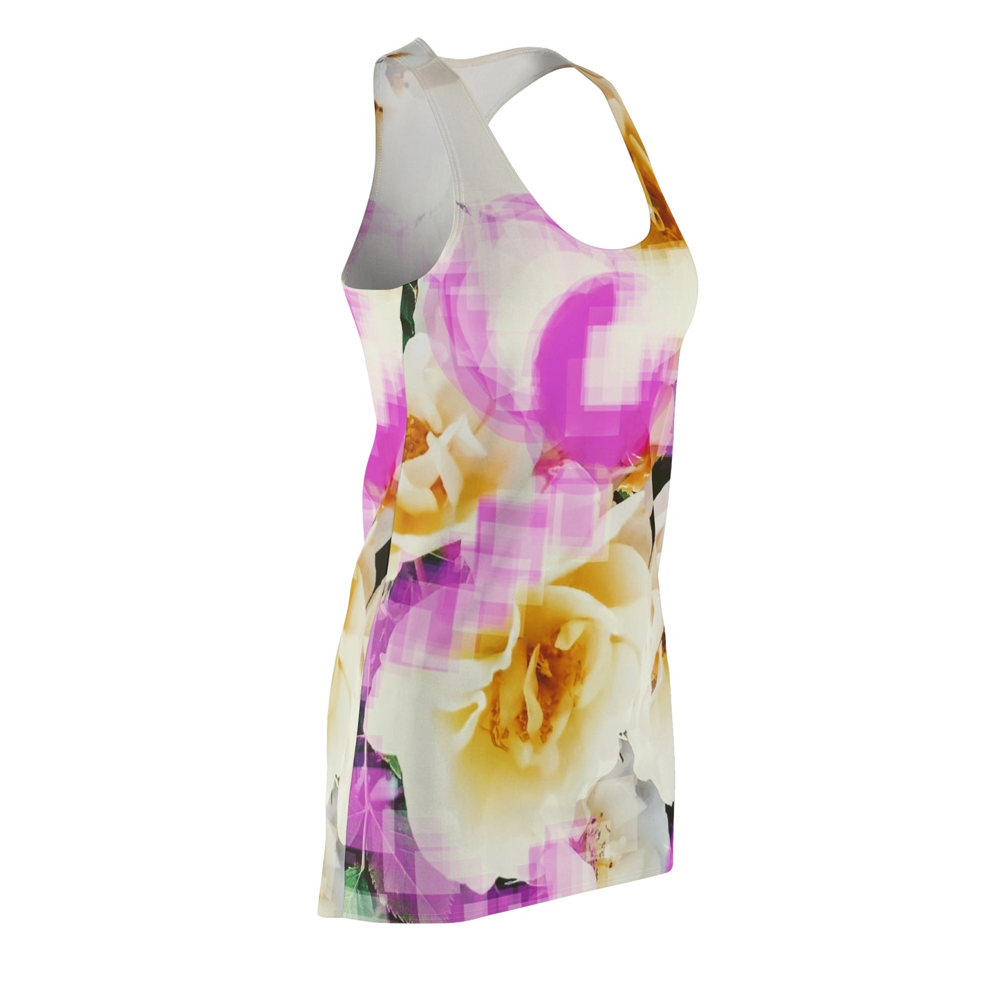 Divine Bouquet II:  Women's Cut & Sew Racerback Dress (AOP)