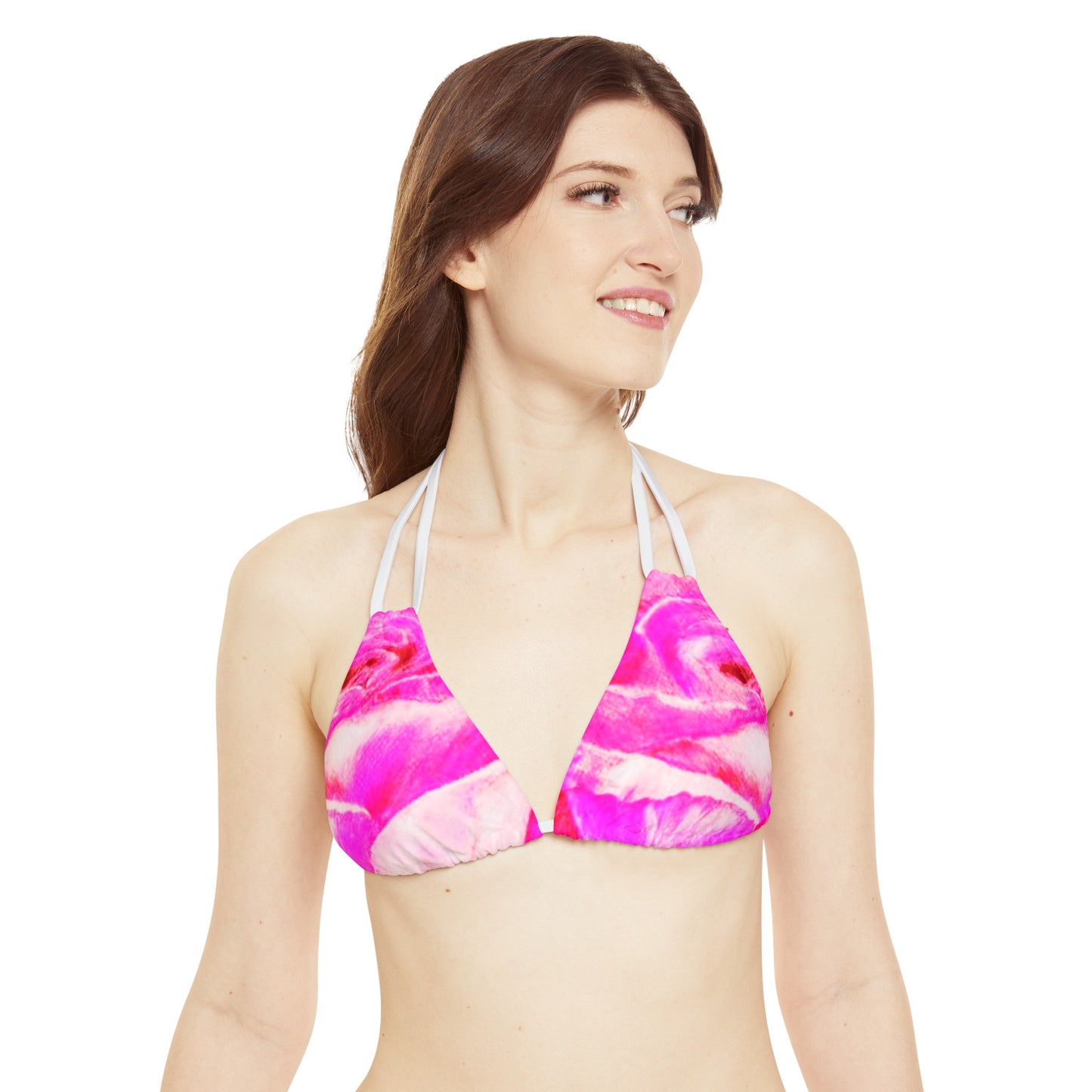 Rose High: Strappy Bikini Set (AOP)