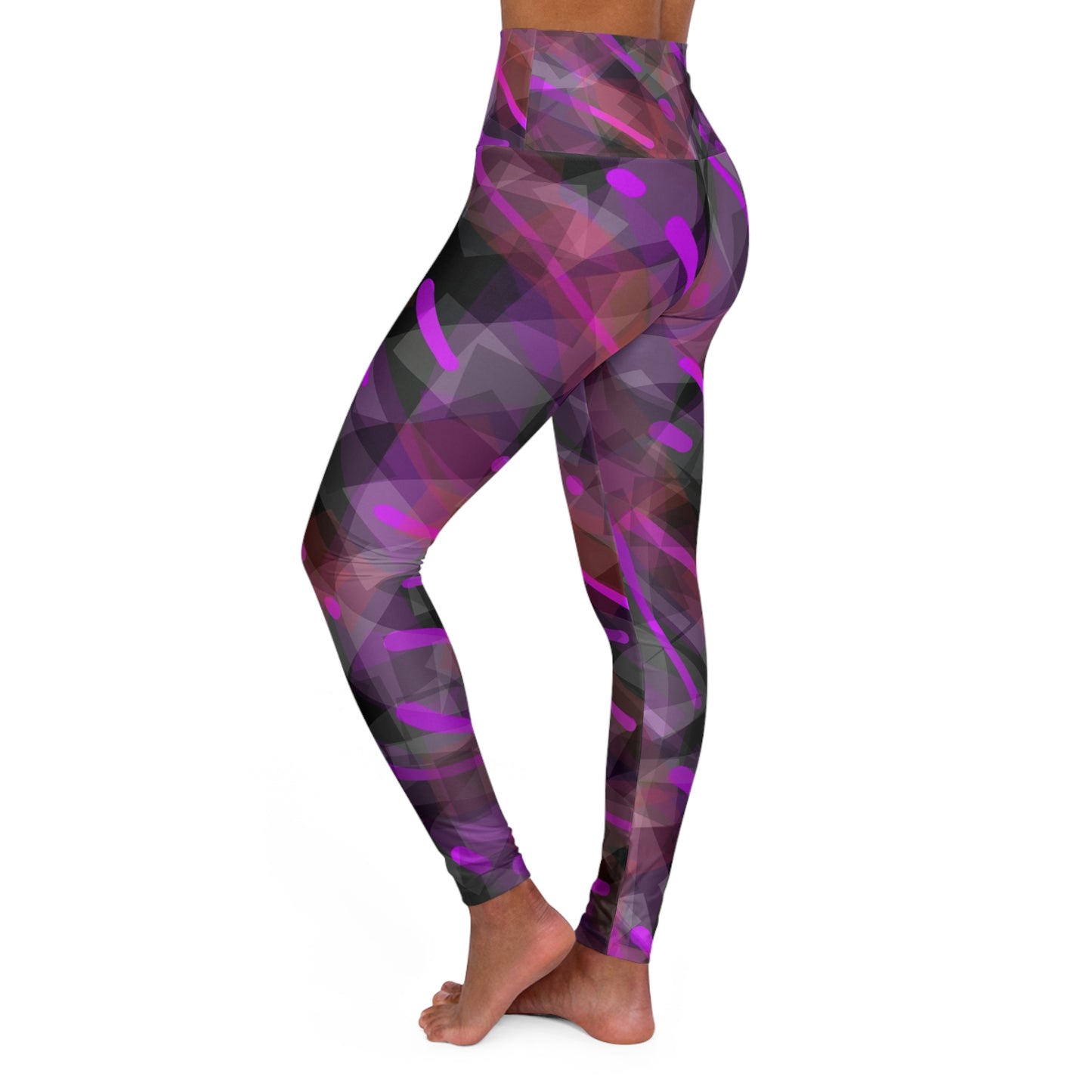 Classy Joint:  Stylish High Waisted Yoga Leggings - Colorful Activewear for Fitness Lovers, Gym Leggings, Streetwear, Dance Pants, Workout Tights, Comfy Leggings