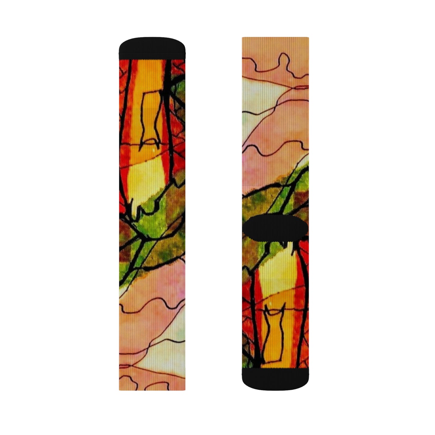 Sunset Village:  Sublimation Socks