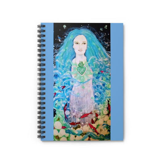 Waterfall Nymph:  Spiral Notebook - Ruled Line