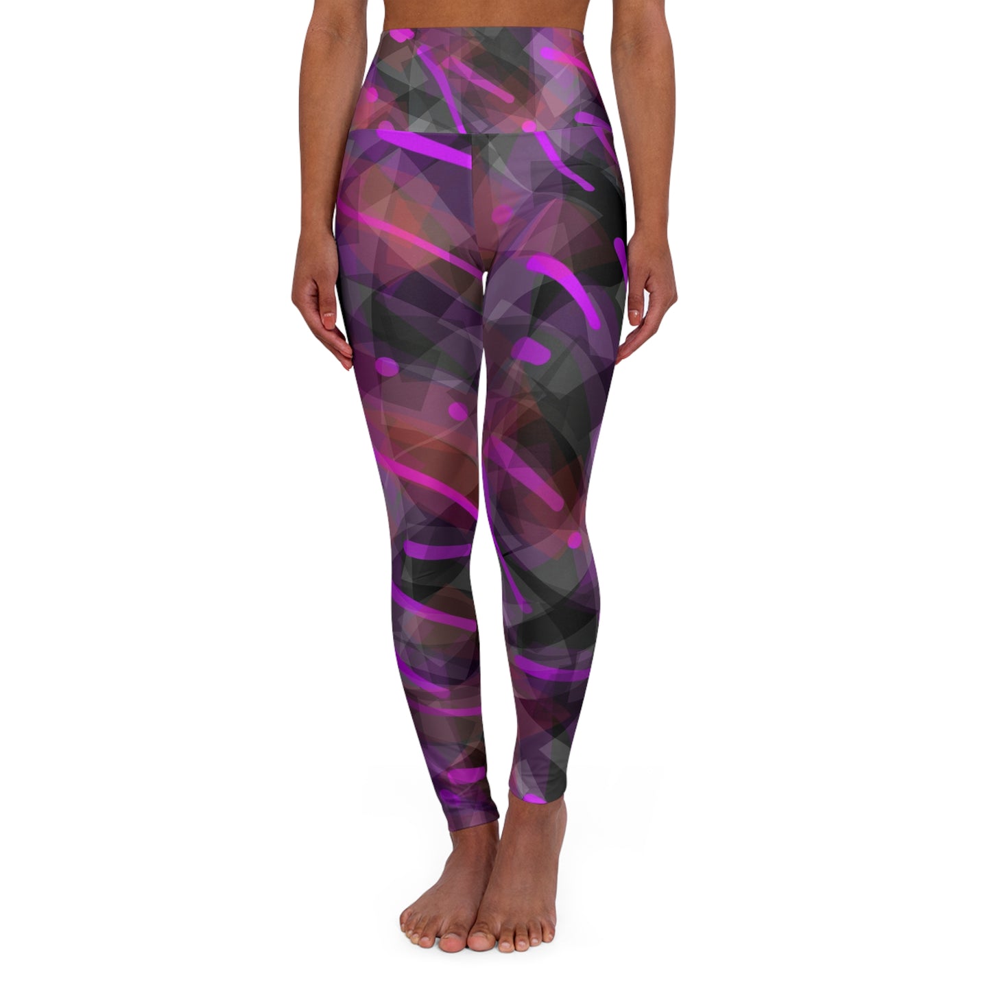 Classy Joint:  Stylish High Waisted Yoga Leggings - Colorful Activewear for Fitness Lovers, Gym Leggings, Streetwear, Dance Pants, Workout Tights, Comfy Leggings