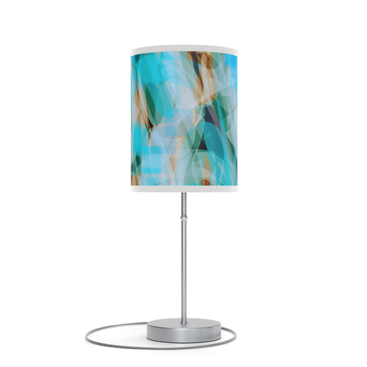 Depths: WH Trim; Relaxing Modern Table Lamp, Decorative Lighting, Home Decor, Nightstand Lamps, Colorful Lamp, Unique Gift Idea, Contemporary Design