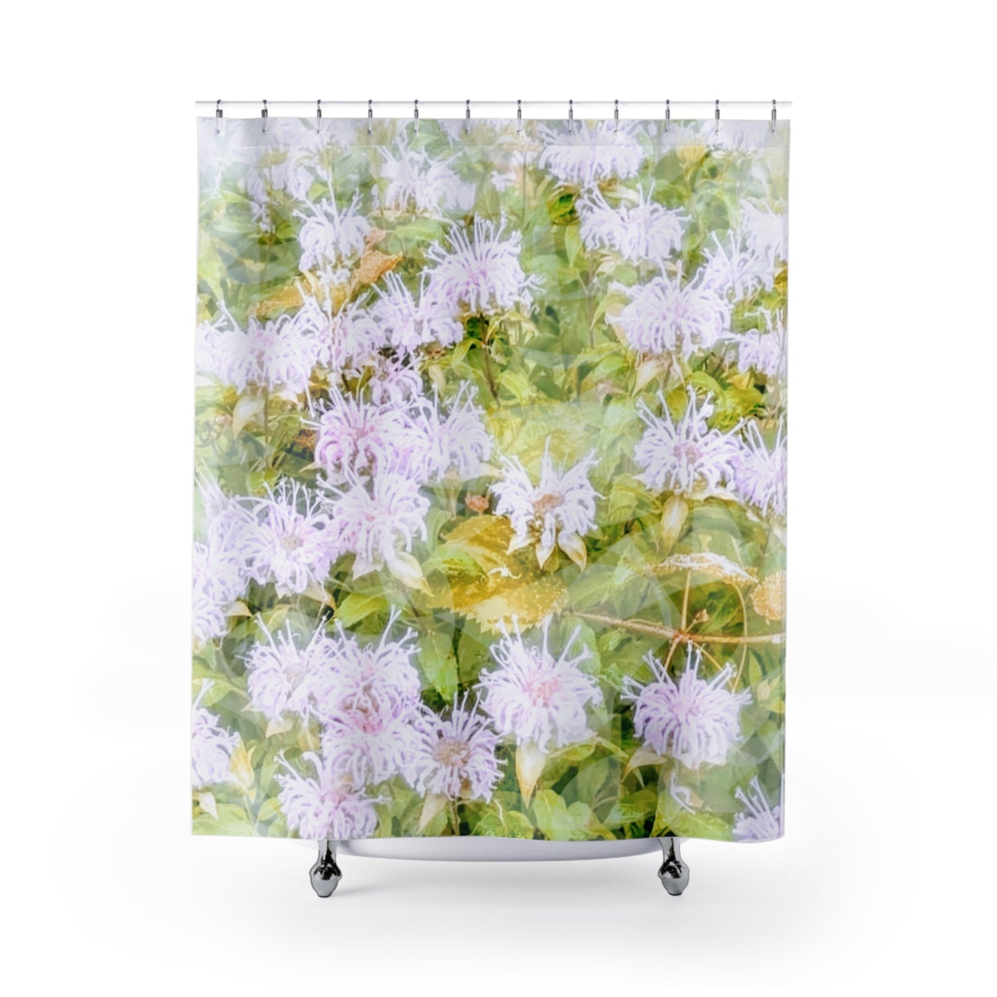 Soft Flowerbed:  Shower Curtains 71"x74"