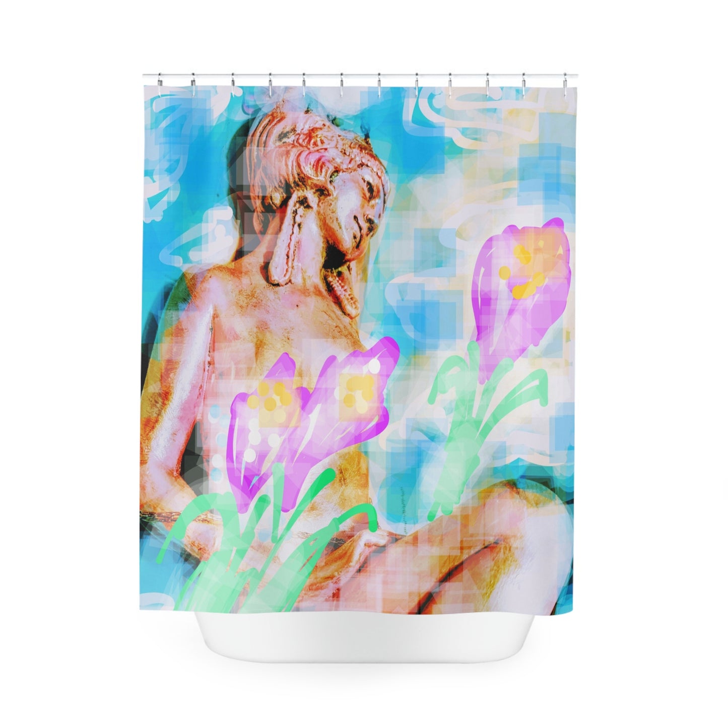 Adore:  Polyester Shower Curtain