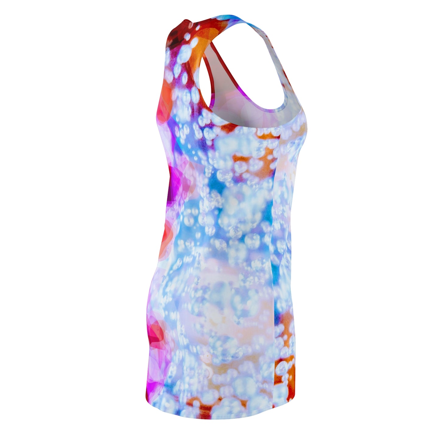 Effervescent:  Women's Playful Racerback Dress, Relaxed wear
